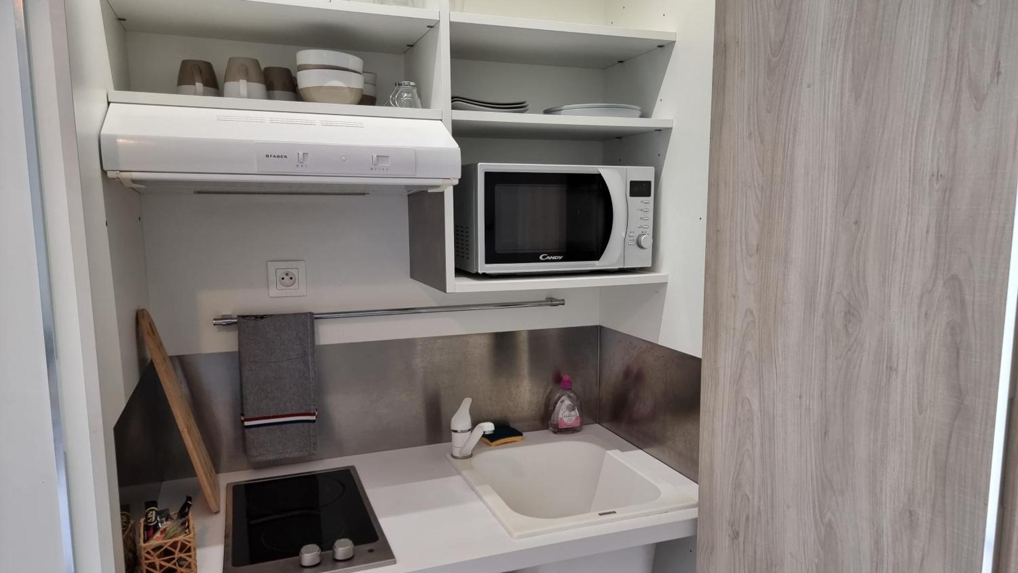Studio Beachside Paradise Avec Citerne Tampon- Residence Manganao Saint-Francois  Luaran gambar